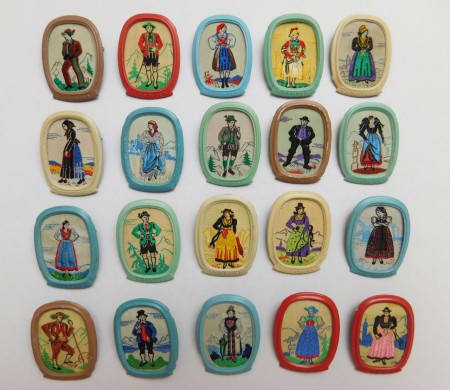 Winterhilfe, zimní pomoc - Národní kroje Ostmark 1938